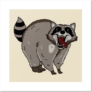 Raccoon Posters and Art